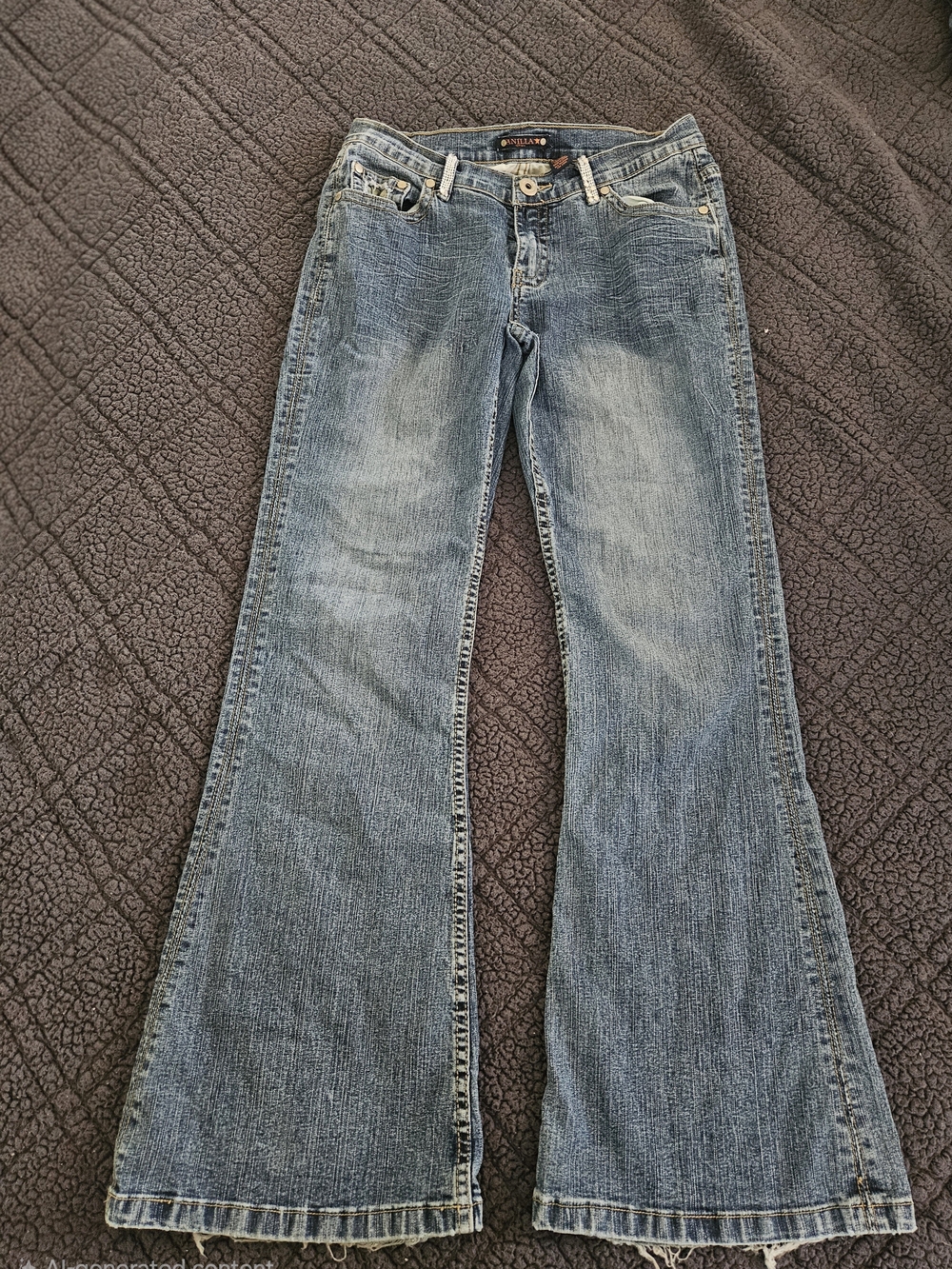 Vanilla Star Light Blue Flare Jeans